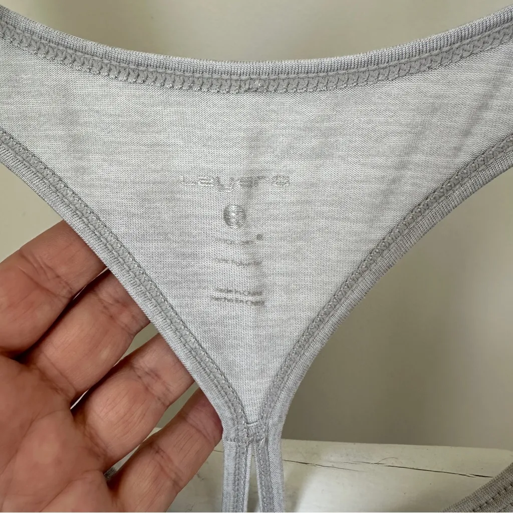 Layer 8  Gray Athletic Tank Top Size Small - Image 8