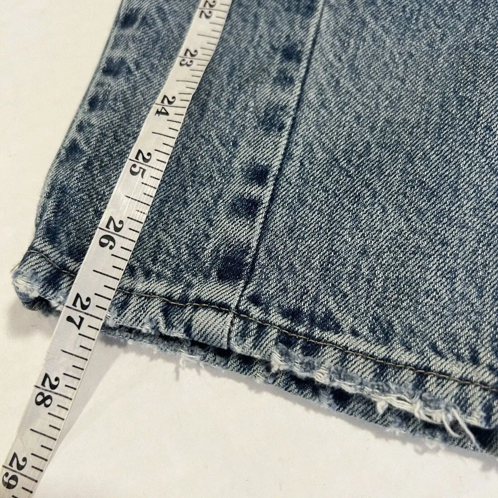 Pistola  Sz 28 Maddy Balloon Wide Leg Pleated Jeans in Culver Blue - Image 8