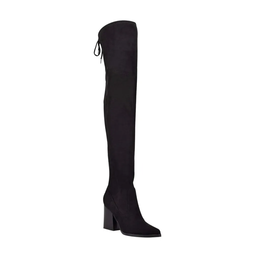 Marc Fisher Okun Thigh High Boots in Black, Size 5 New in Box EXCELLENT! - Image 3