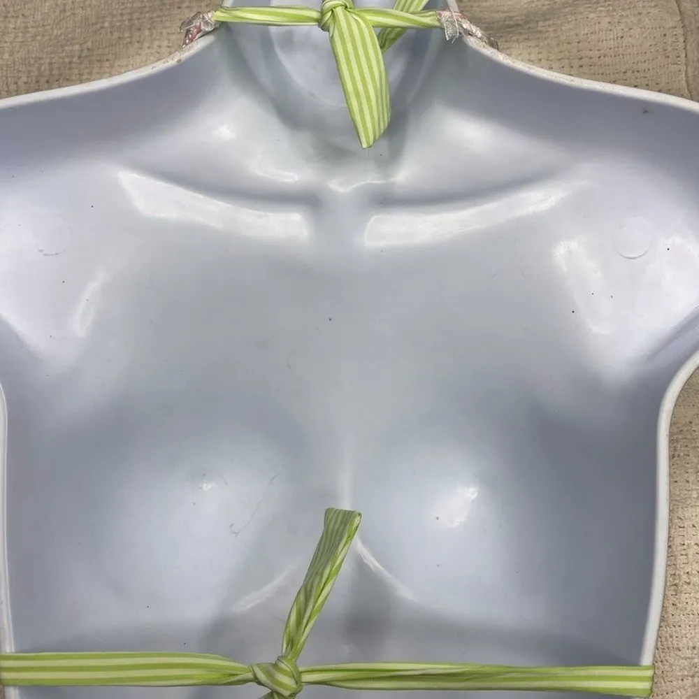 Beach‎ Bunny Pink Gingham Halter Bikini Top nwt - Image 5