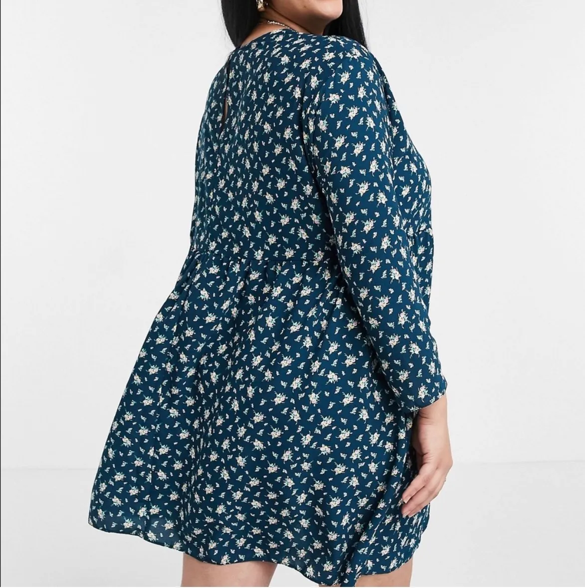 Curves Floral Dress - Image 2