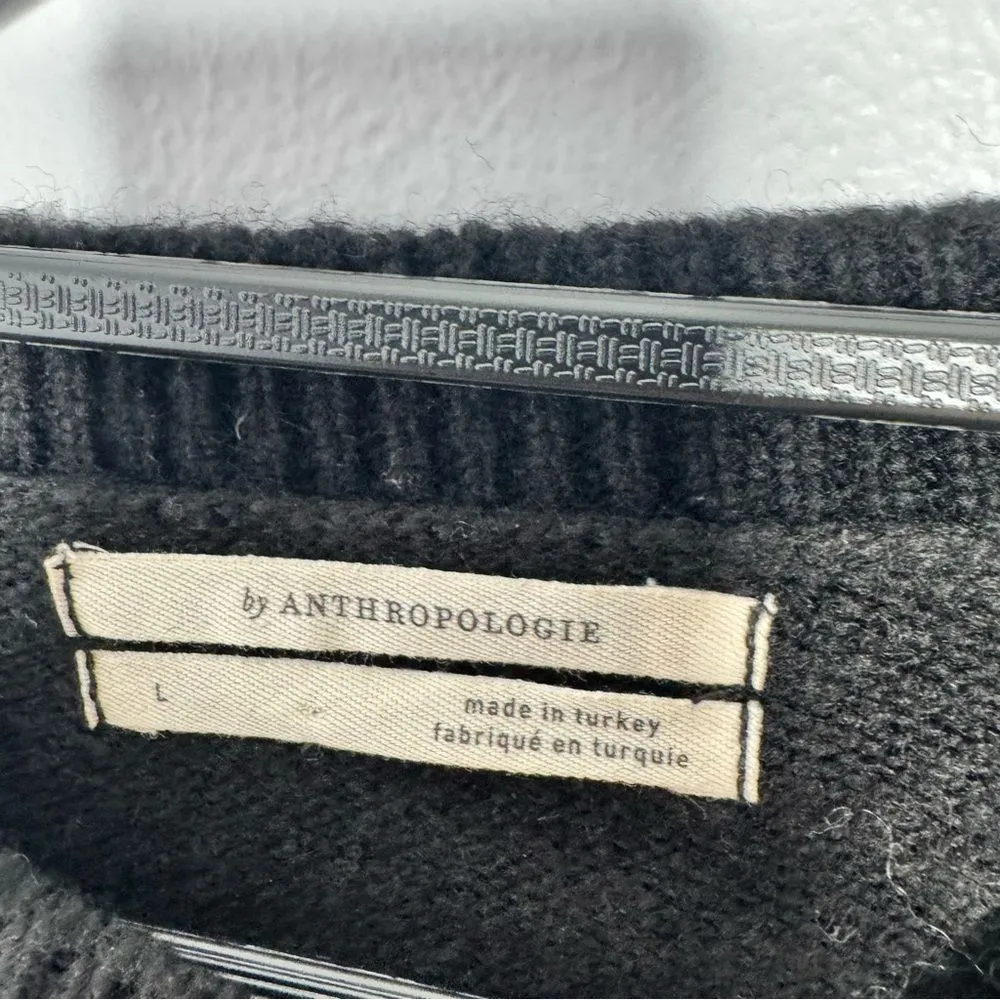 By Anthropologie Deer Sweater size large - Image 5