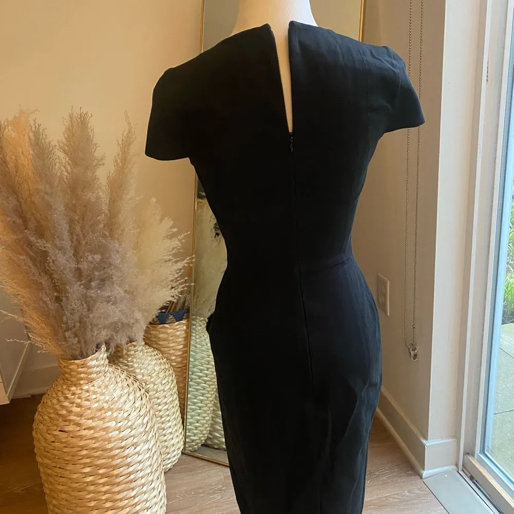 Banana Republic- Sheath Black Dress - Image 4