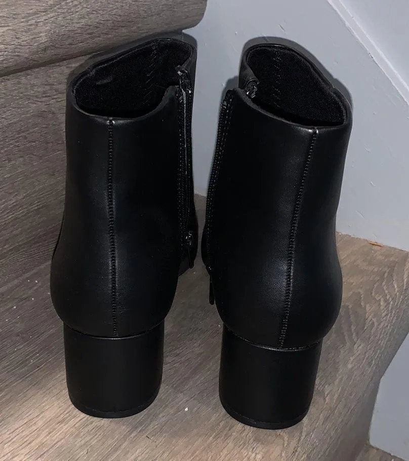 Qupid NWT Black Booties - Image 3