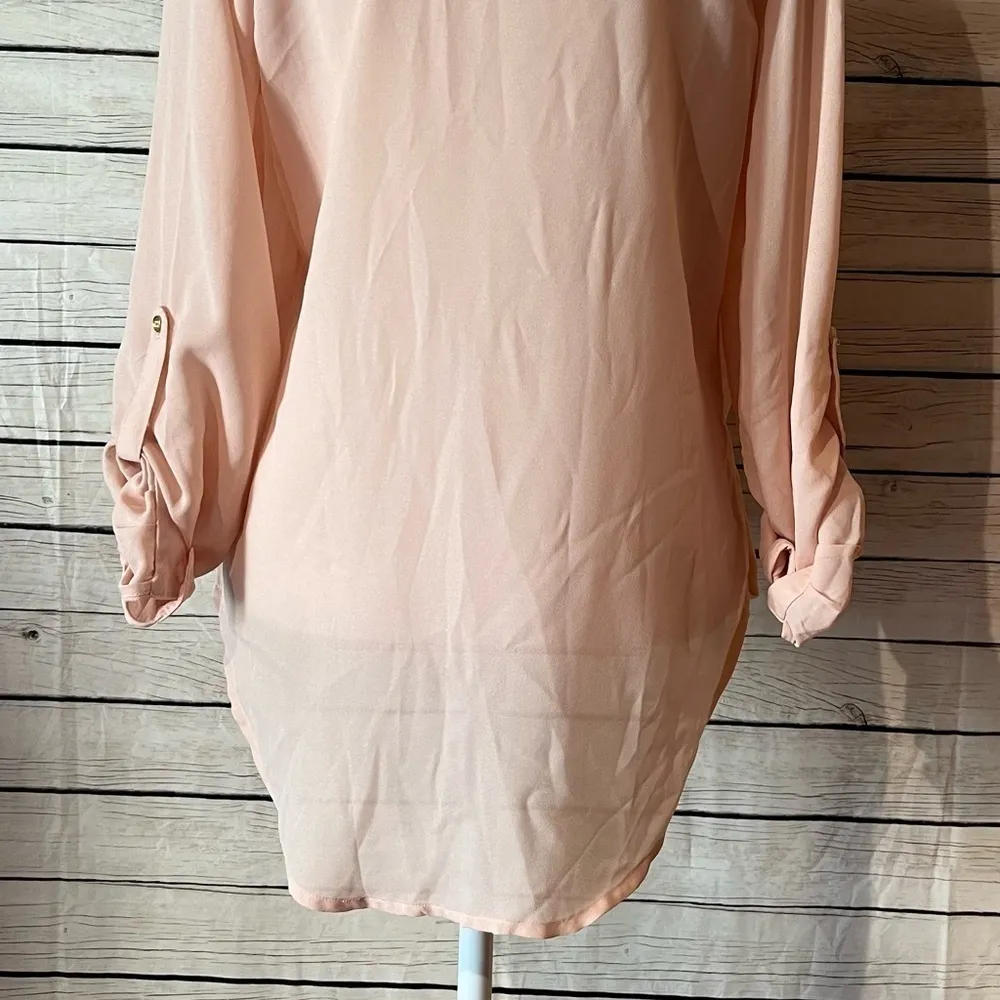 Indulge In Style Faux Wrap Blouse - Image 10