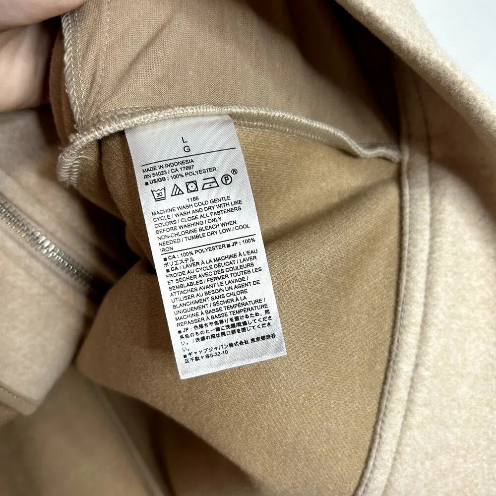 Banana Republic Melton Volume Sleeve Llama Hair Jacket Womens Size Large NWT - Image 7