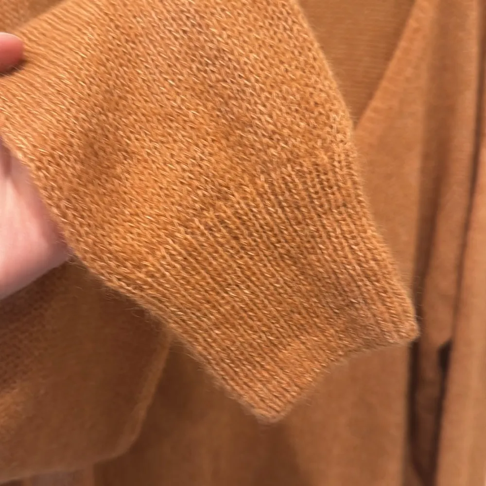 NWOT Free People Gossamer Pullover VNeck Sweater | Size Small Oversized - Image 5