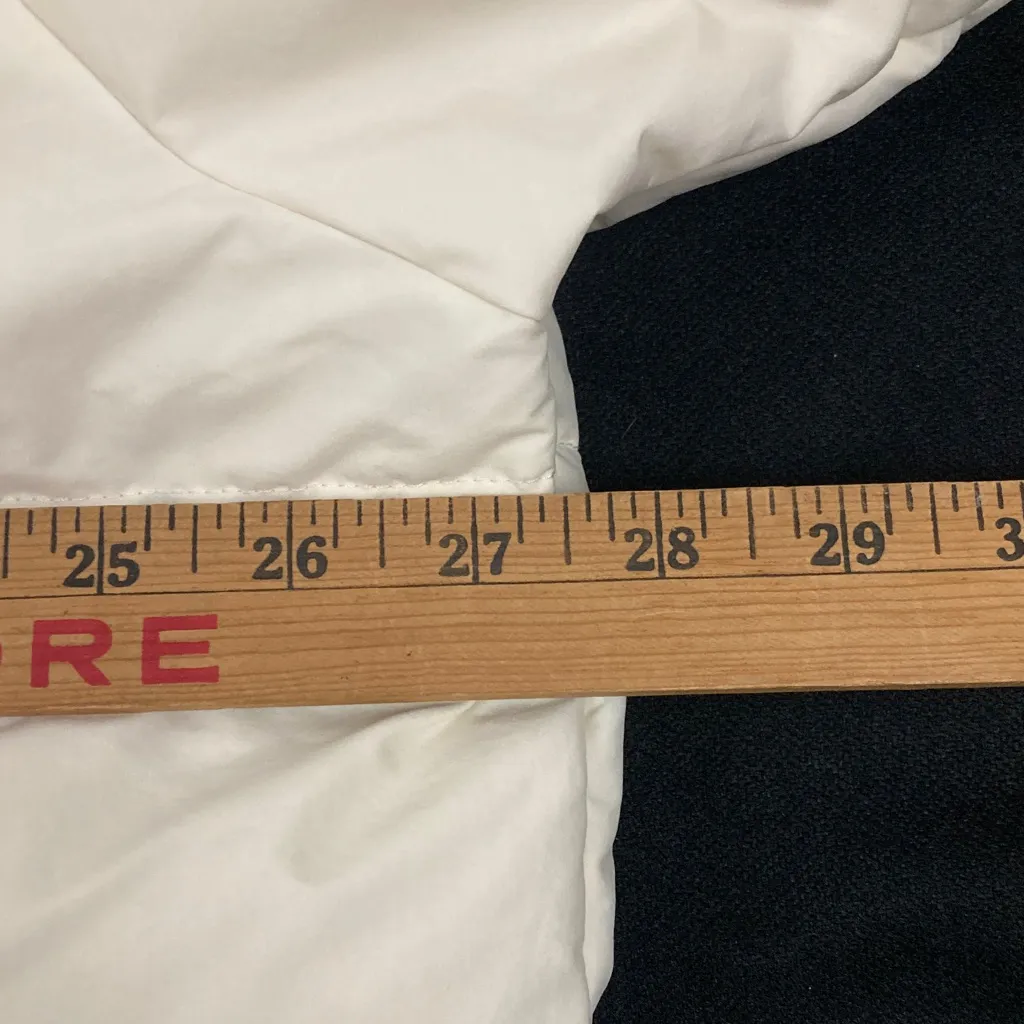 Nap Loungewear Cream Puffer Jacket S White - Image 11