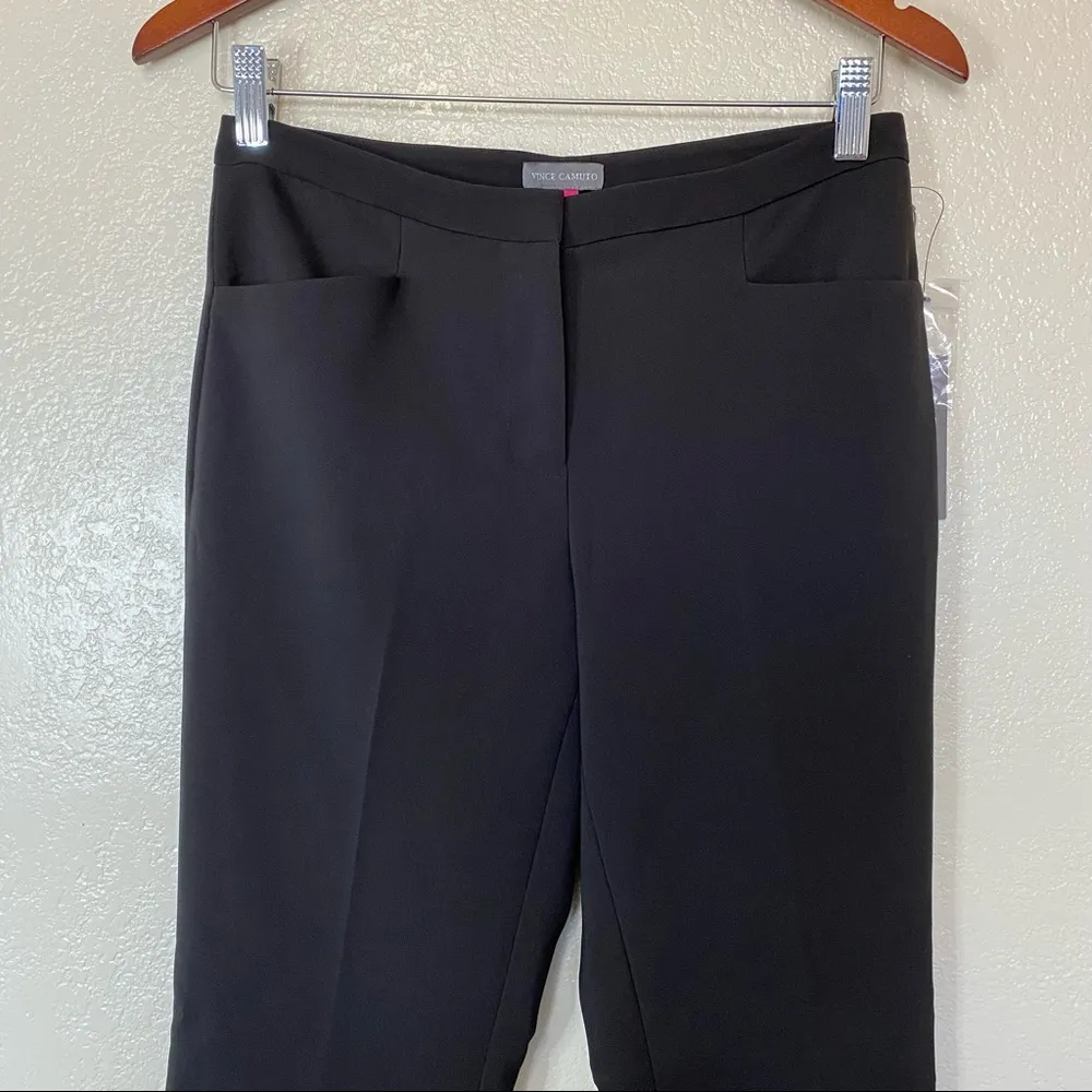 Vince Camuto Black Milano Twill Pant Size 0 NWT - Image 4