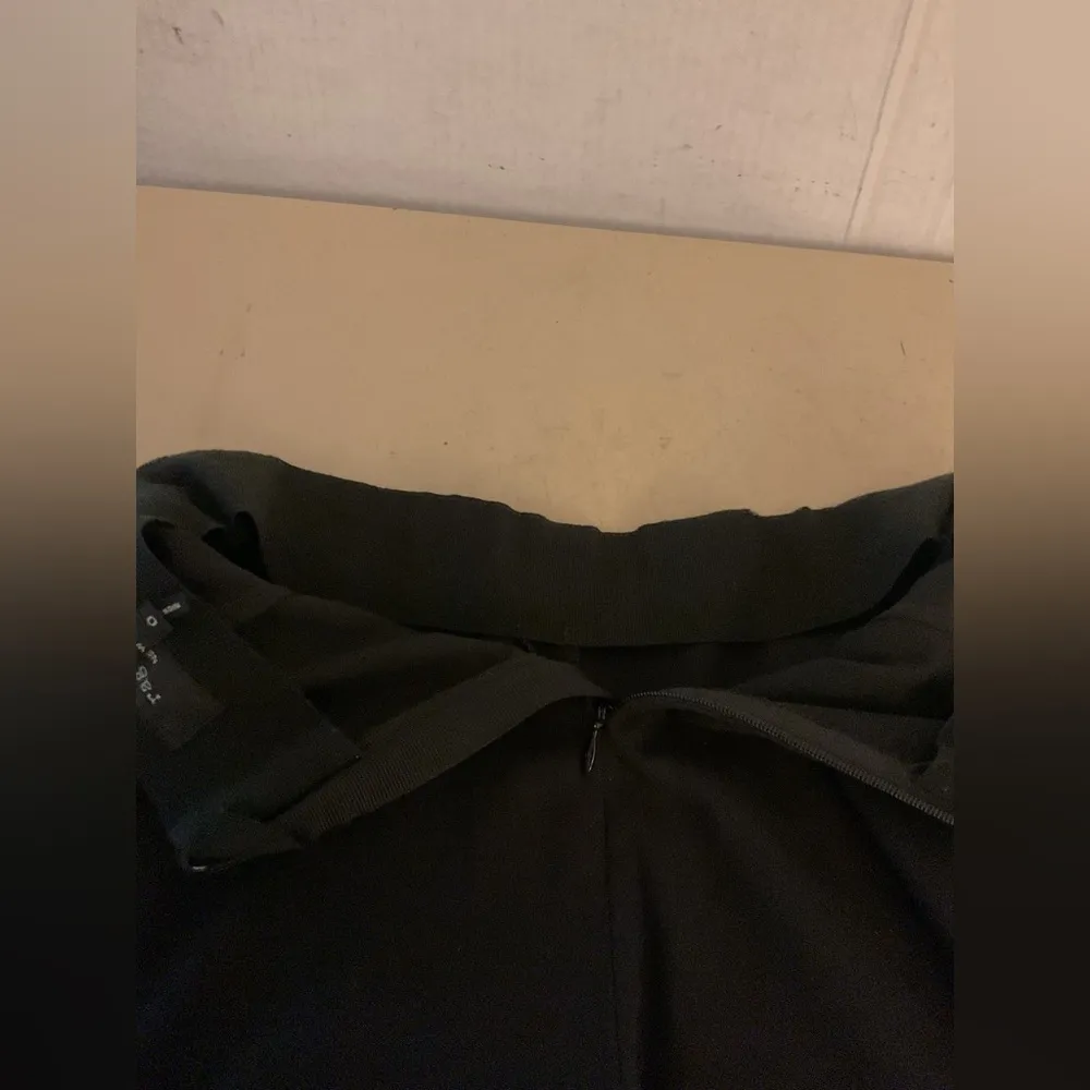 rag& bone Black Skinny leather cotton slim fitted jegging pants Size 0 26 /28 - Image 3