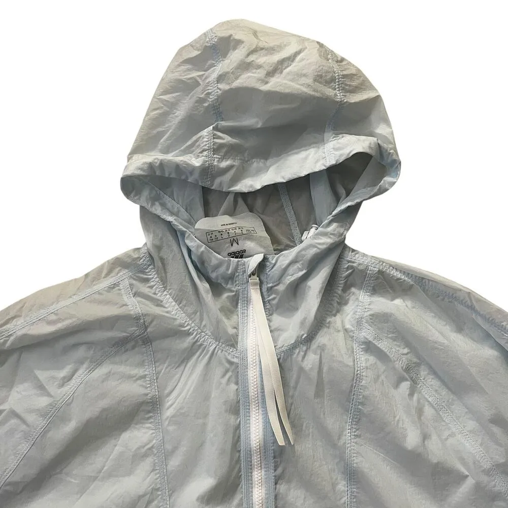 Adidas Blue Packable wind RDY Waterproof Windbreaker Jacket Women Medium | 60-21 - Image 2