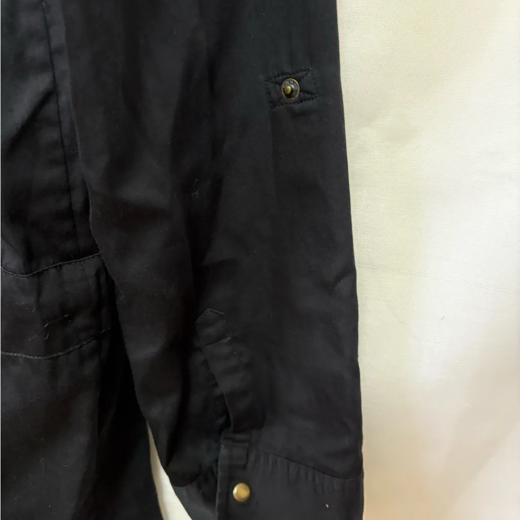 Diane Von Furstenburg‎ Black Shirt Dress Size 8 - Image 9