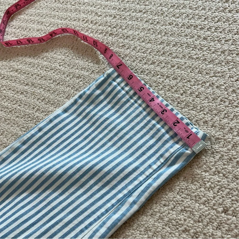 Madewell Tie-Strap Overalls in Railroad Stripe - Image 7