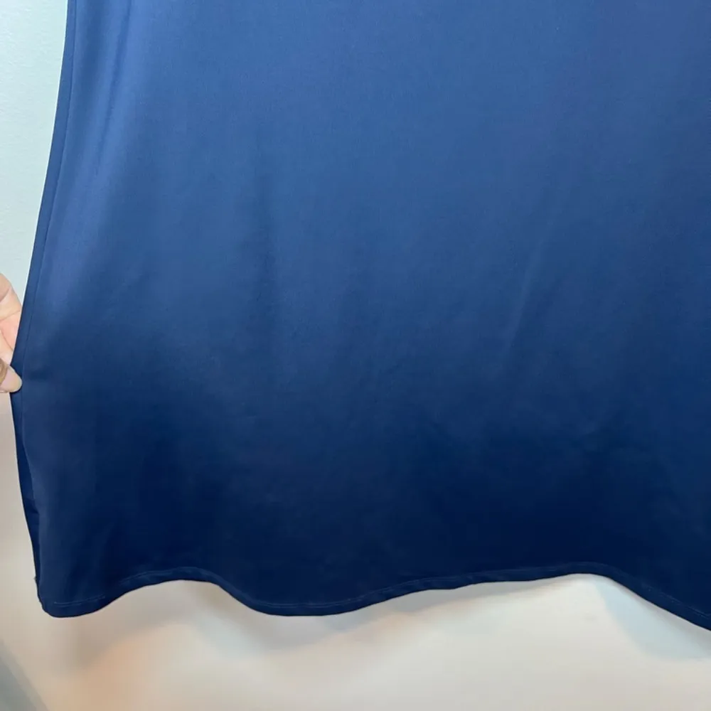 Sincerely Jules Athletic Dress Navy Blue Tennis Shelf Bra Sleeveless Mini Large - Image 8