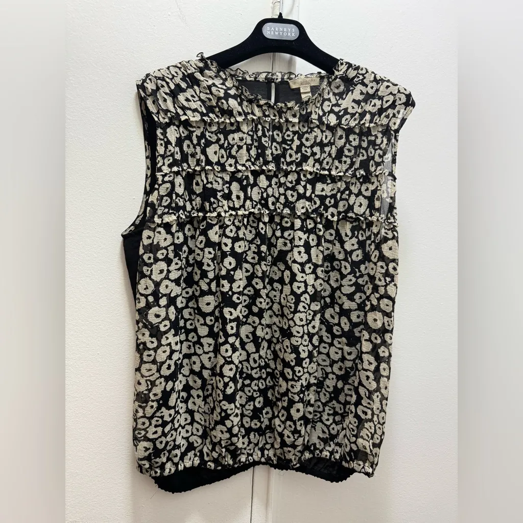 Burberry Brit Silk Blouse XL - Image 4