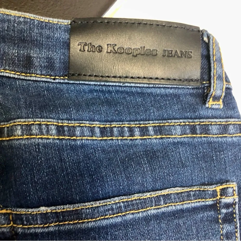 Franky High Rise Medium Wash Denim Distressed Skinny Jeans size 25 - Image 10