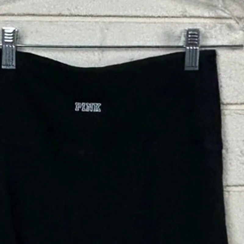PINK Victoria’s Secret Black Cotton Biker Shorts size XS - Image 7