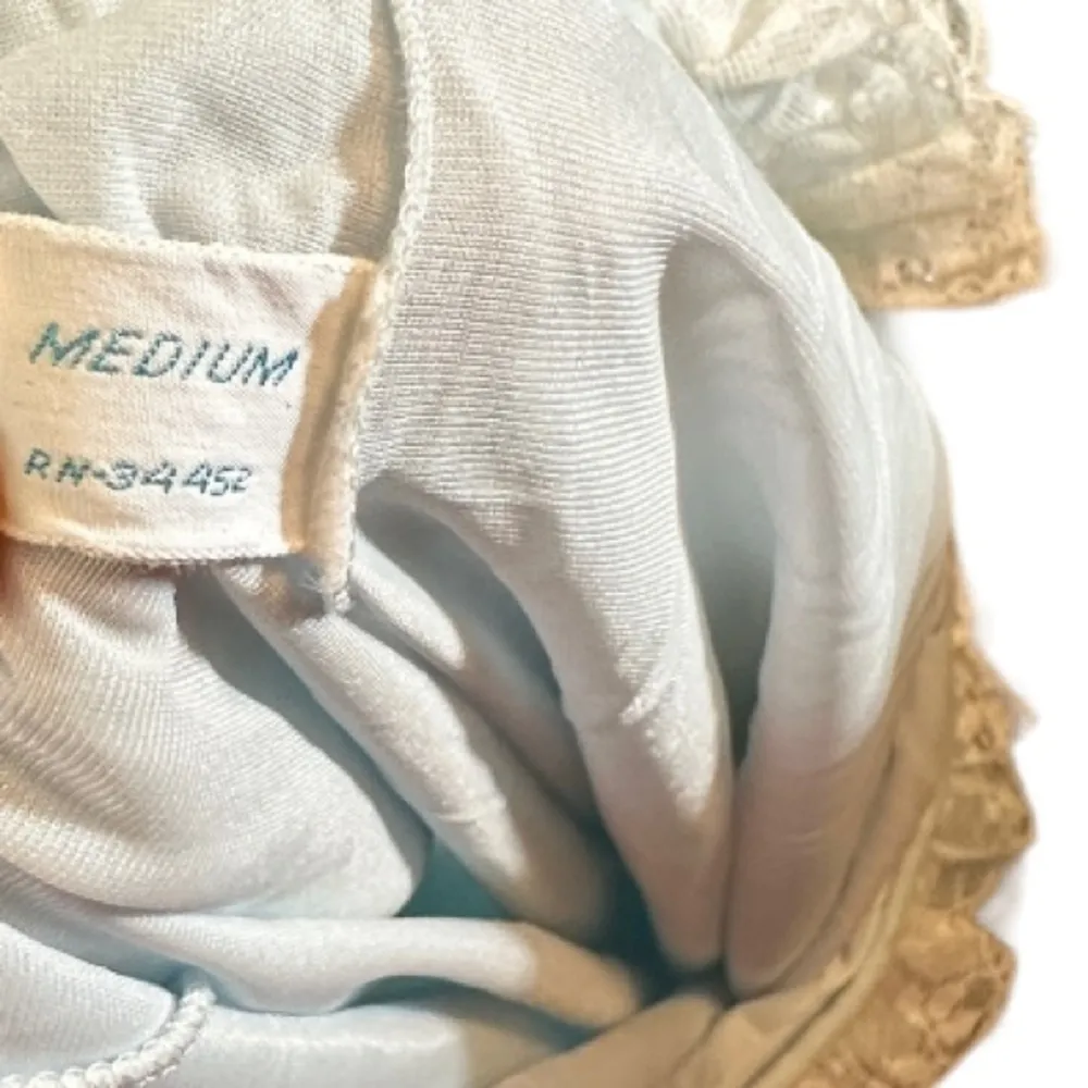 Vintage Lorraine Lingerie Blue‎ Nightgown Blue Size M - Image 6