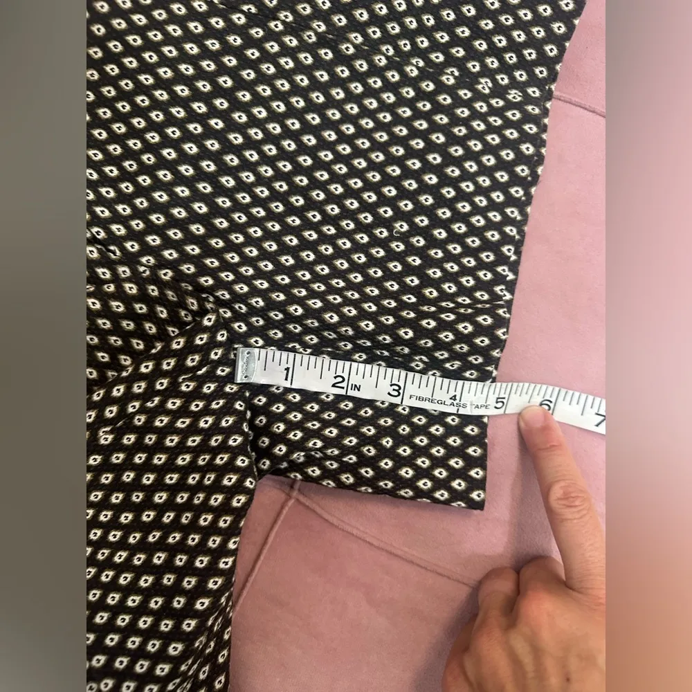 Anthropologie Cartonnier Brown High Rise‎ Side Button Ikat Shorts Size 2 - Image 10