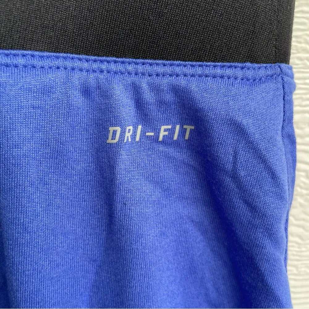 Nike Womens Skort Blue Black Tennis Athletic Gym Dri Fit Large - Image 6