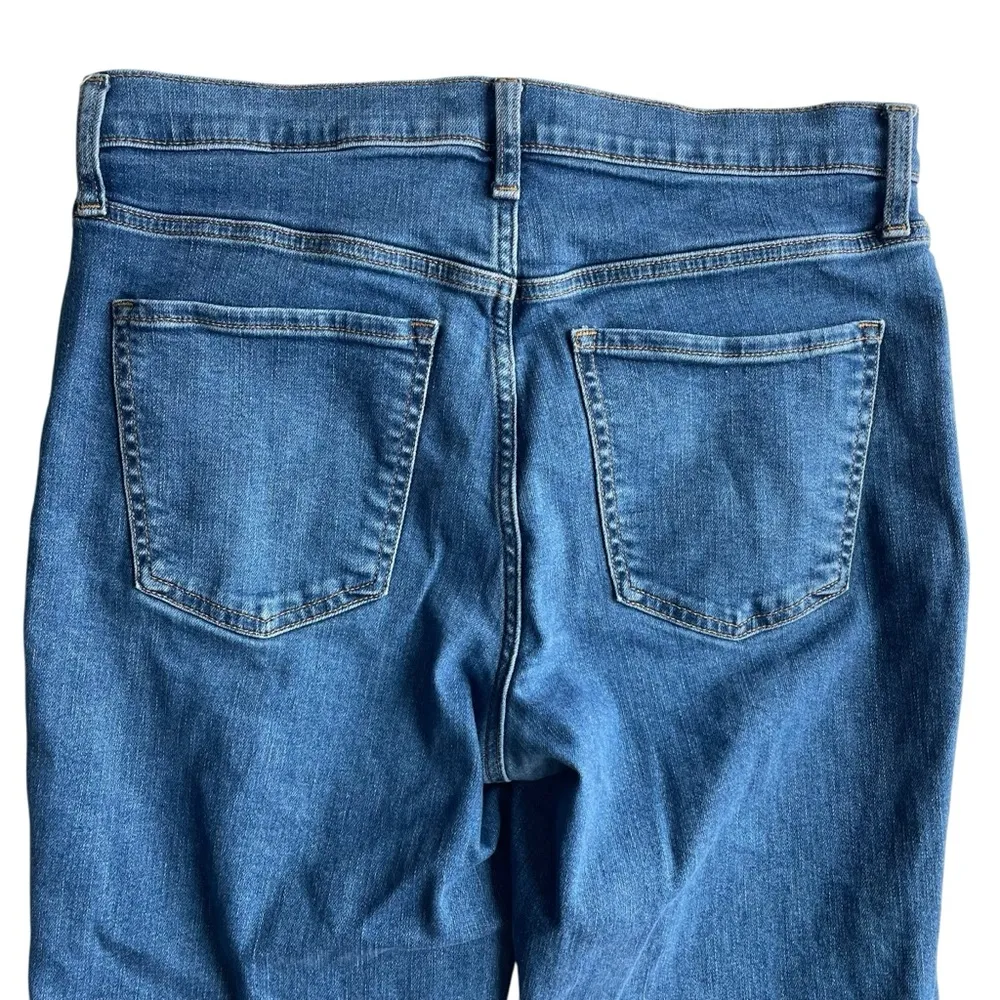 Banana Republic High Rise Slim Denim Jean Blue Size 10 Tall 30L stretch - Image 7