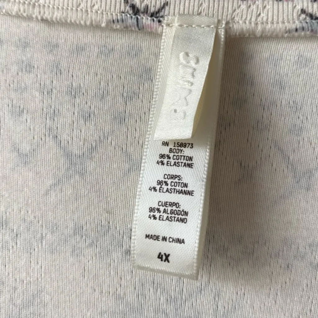 Skims Logo Pointelle Set - SIZE X4 NEW with tags - Image 5