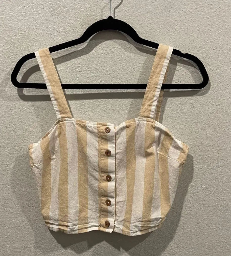 Billabong East Side Cashew Cropped Top - Image 3