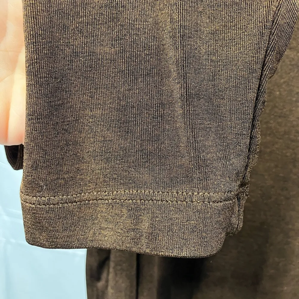 Vintage Laura Ashley Petite Travel Knit Cardigan Womens size Large‎ Brown - Image 8