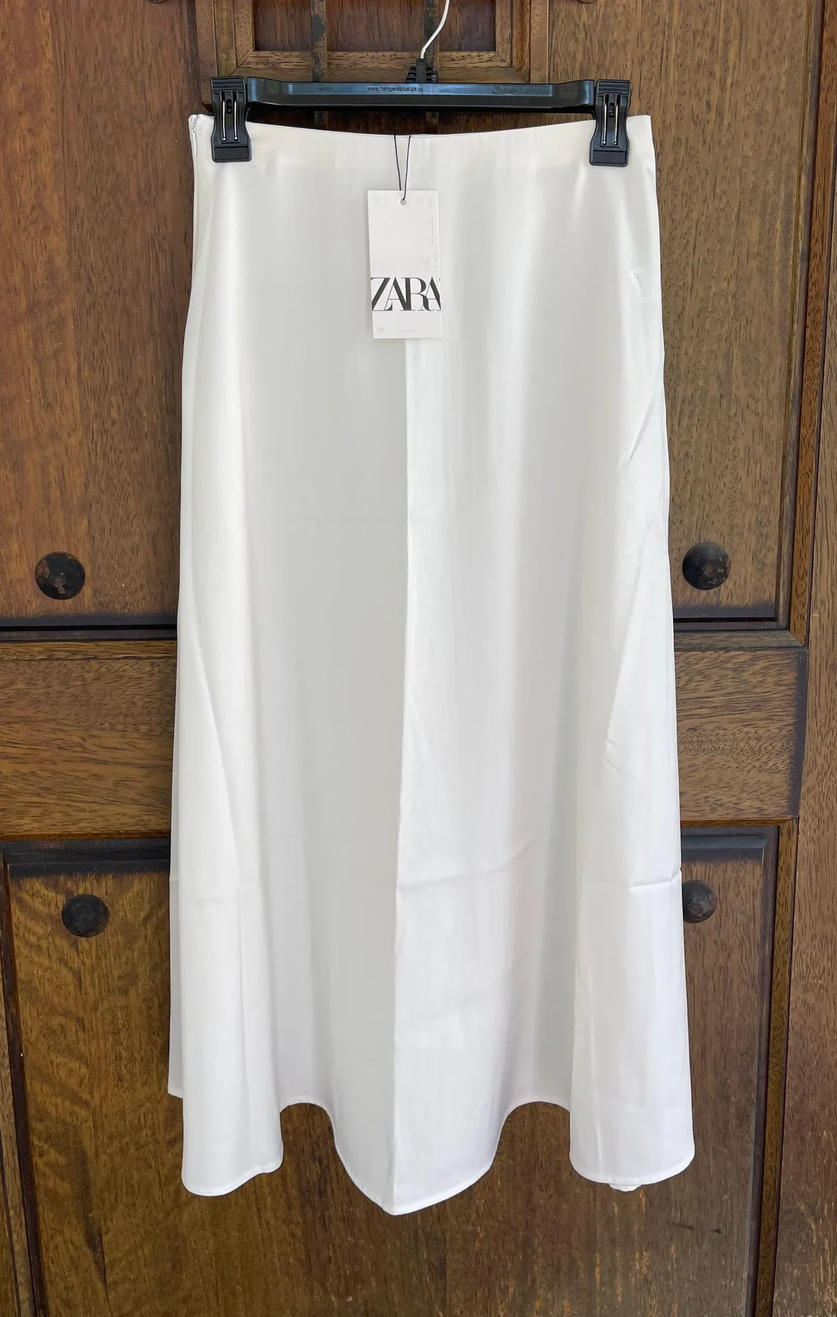 A-line Midi Satin Skirt Size XS - Image 2