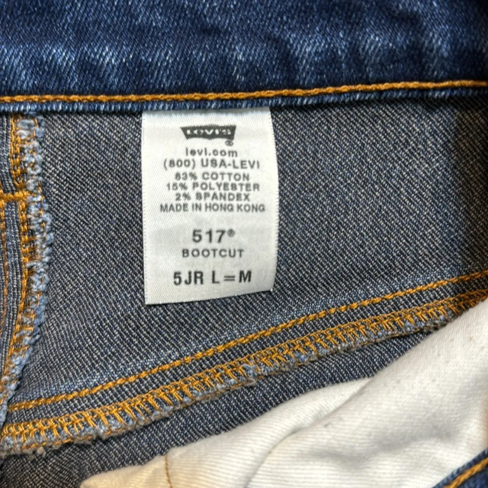 Levi’s 517 bootcut denim jeans size 5 juniors - Image 10