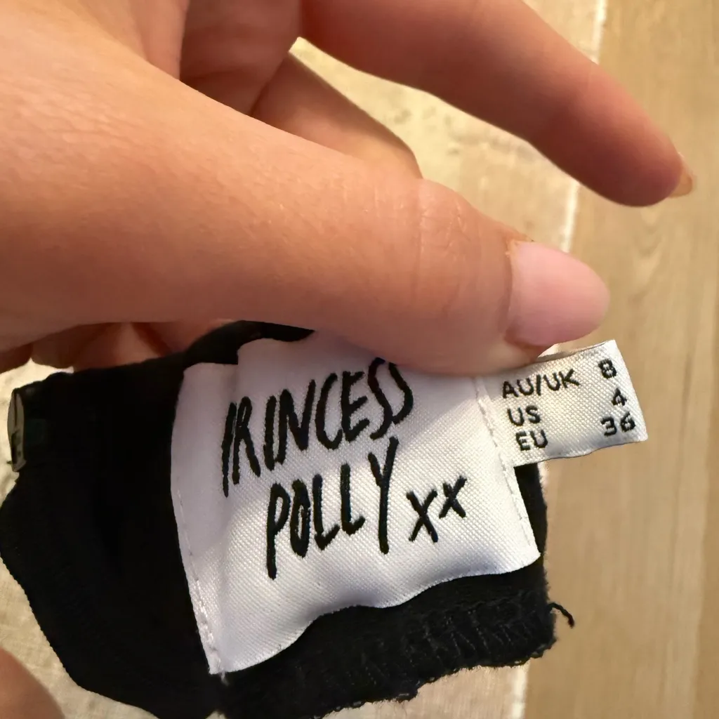 Princess Polly Selby Black Mini Skirt - Image 5