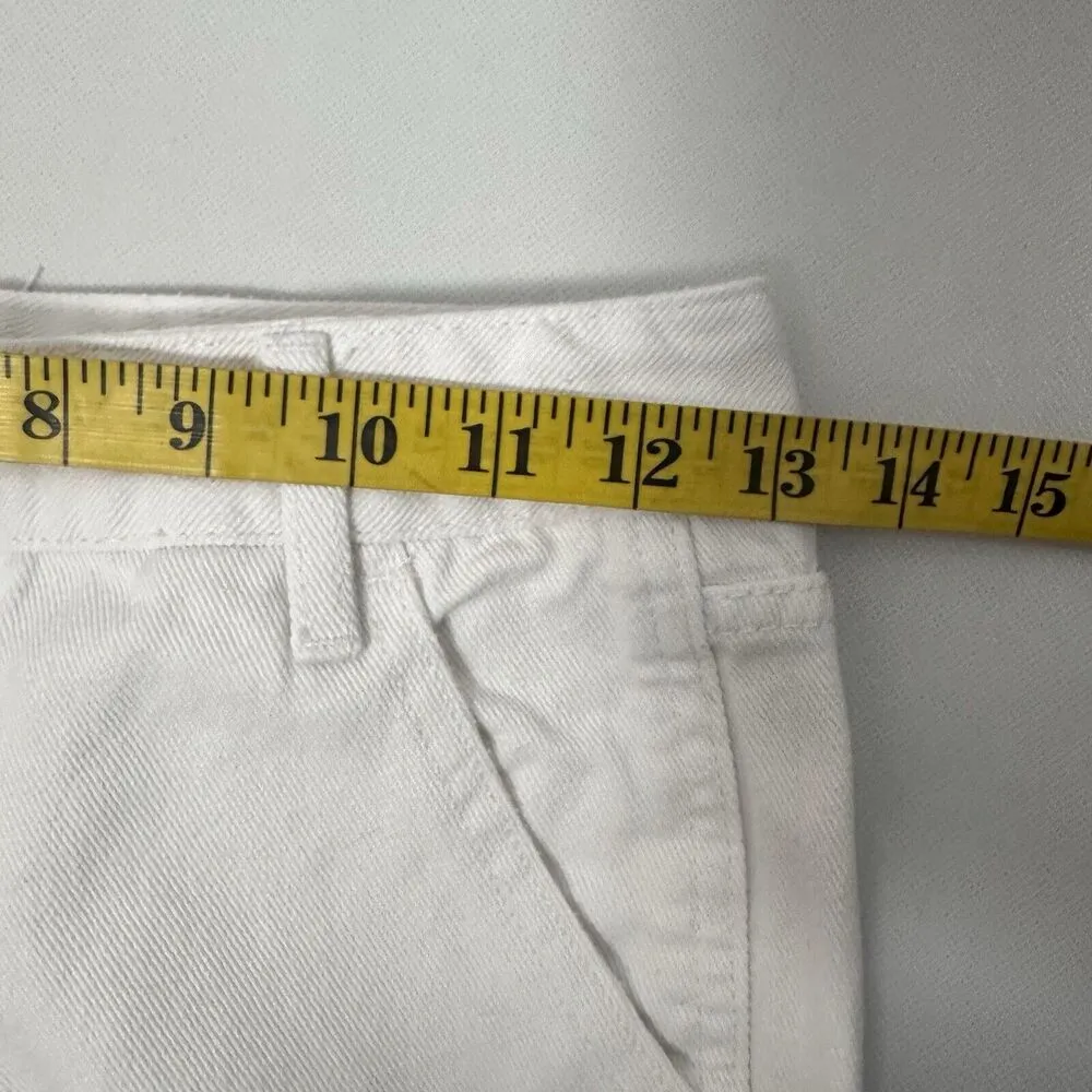 PACSUN Jeans Carpenter Low Rise Pants White Embroidered Skater Indie EMO… - Image 10