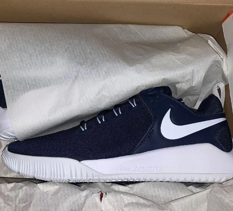 Women’s  hyperace Size 8 vball shoe Navy - Image 2