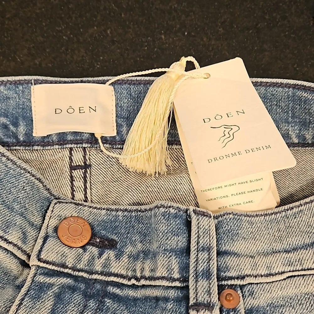 💕DOEN💕 Doen x Dronme Denim Dronme Jeans ~ Kims Wash Blue 31 NWT - Image 15