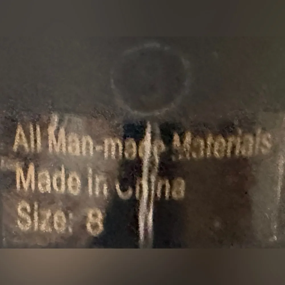 Glaze Black Camo Over the Knee Block Heel Boots Women's Sz 8 - Image 13