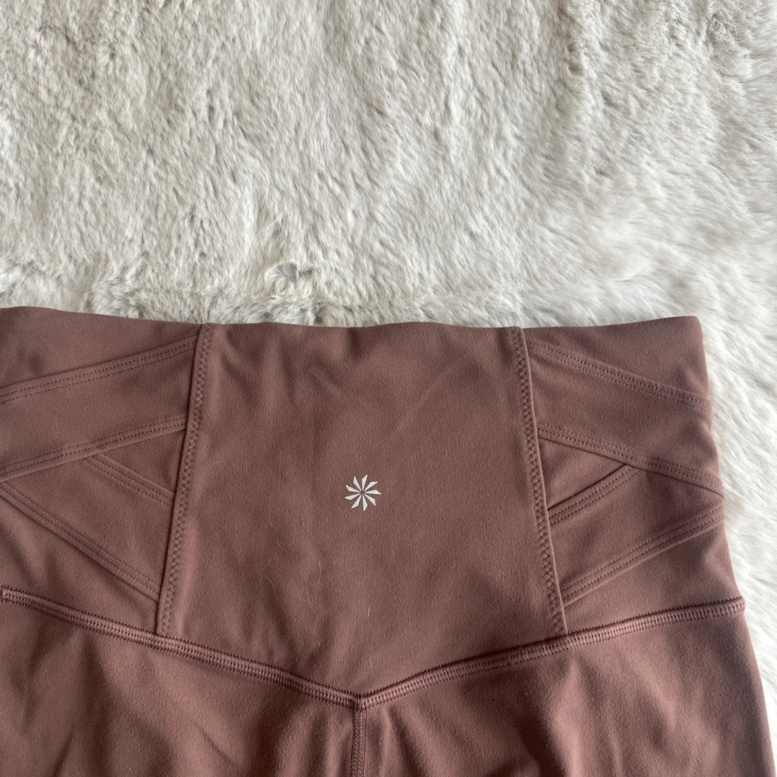 Athleta High Rise‎ Brown Color Legging  Size S - Image 7
