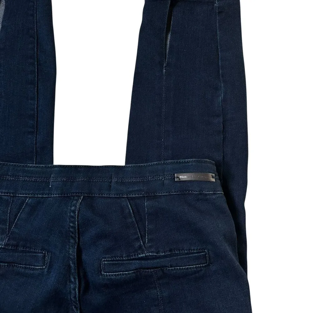 Pilcro & the Letterpress Blue Anthropologie Split Hem Ankle Jeggings 28 | 29-16 - Image 6