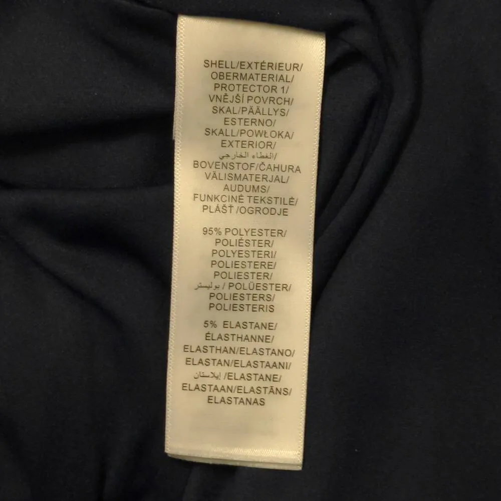 Adrianna Papell Womens Draped Jersey Beaded Gown Dress Blue Stretch Maxi 10 New - Image 10