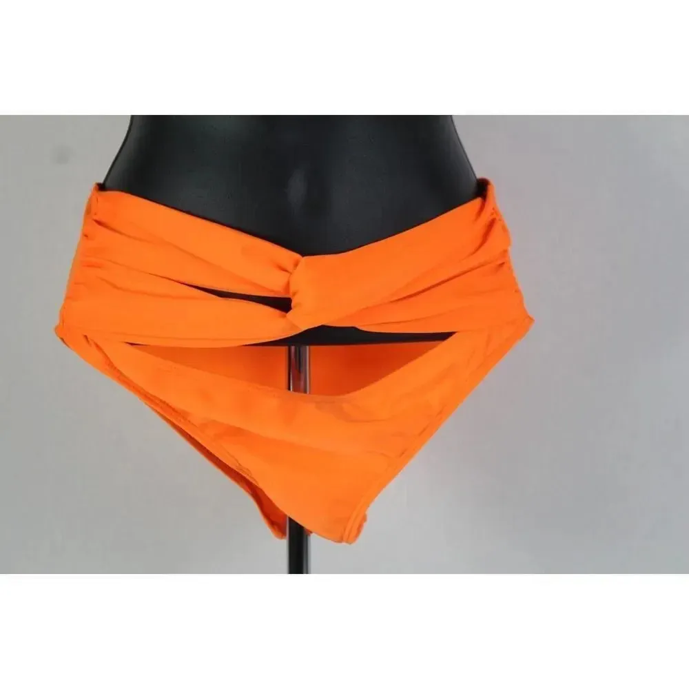 ladies Orange 2pc swimsuit size S Orange - Image 3