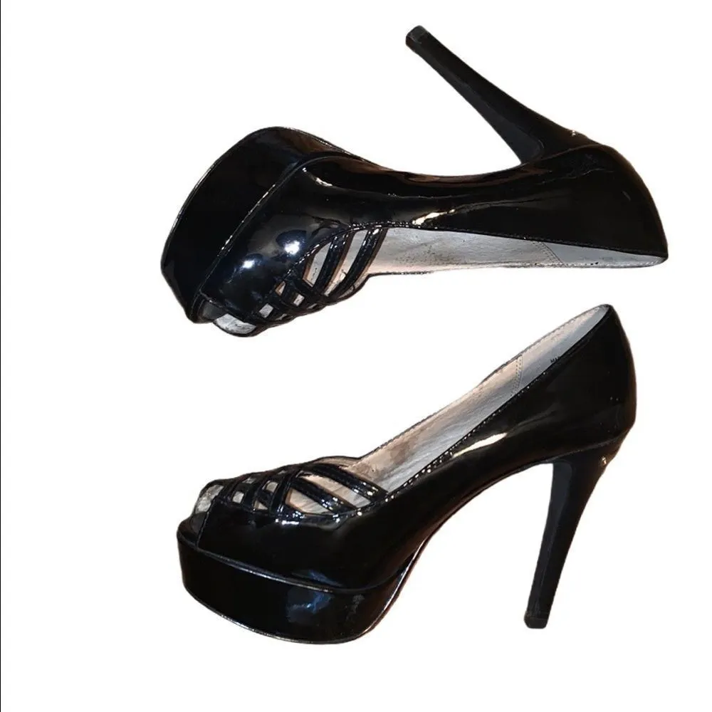 Michael Michael Kors Black Leather Shoes Size 6 M - Image 6