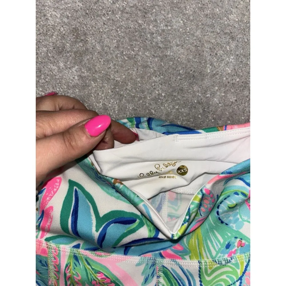 NWT Lilly Pulitzer Xxs Luxletic Weekender HR Leggings Toucan Do It‎ Better - Image 5