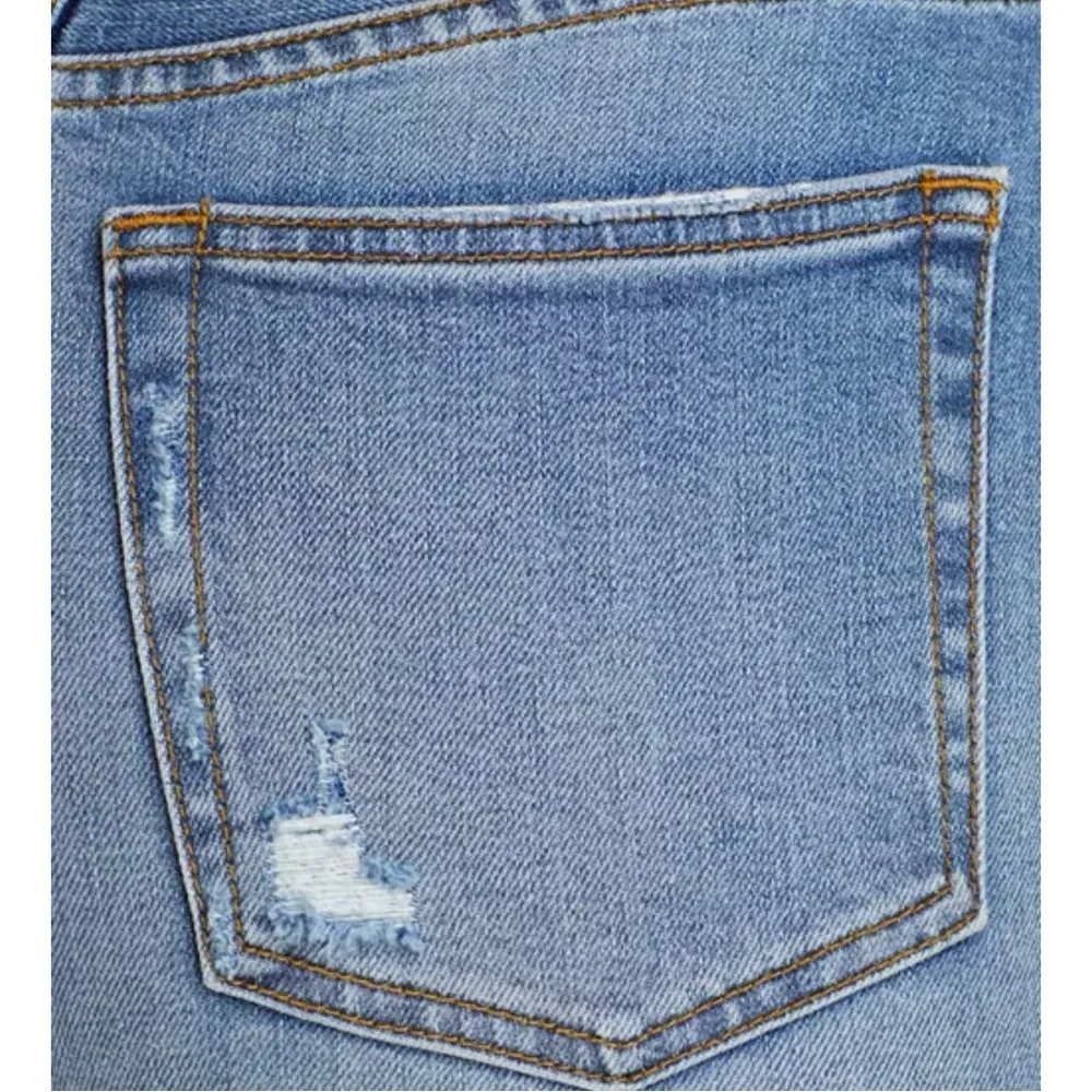 Boyish Dempsey Ripped Straight Leg Jeans in Claire’s Knee Wash Size 26 - Image 4