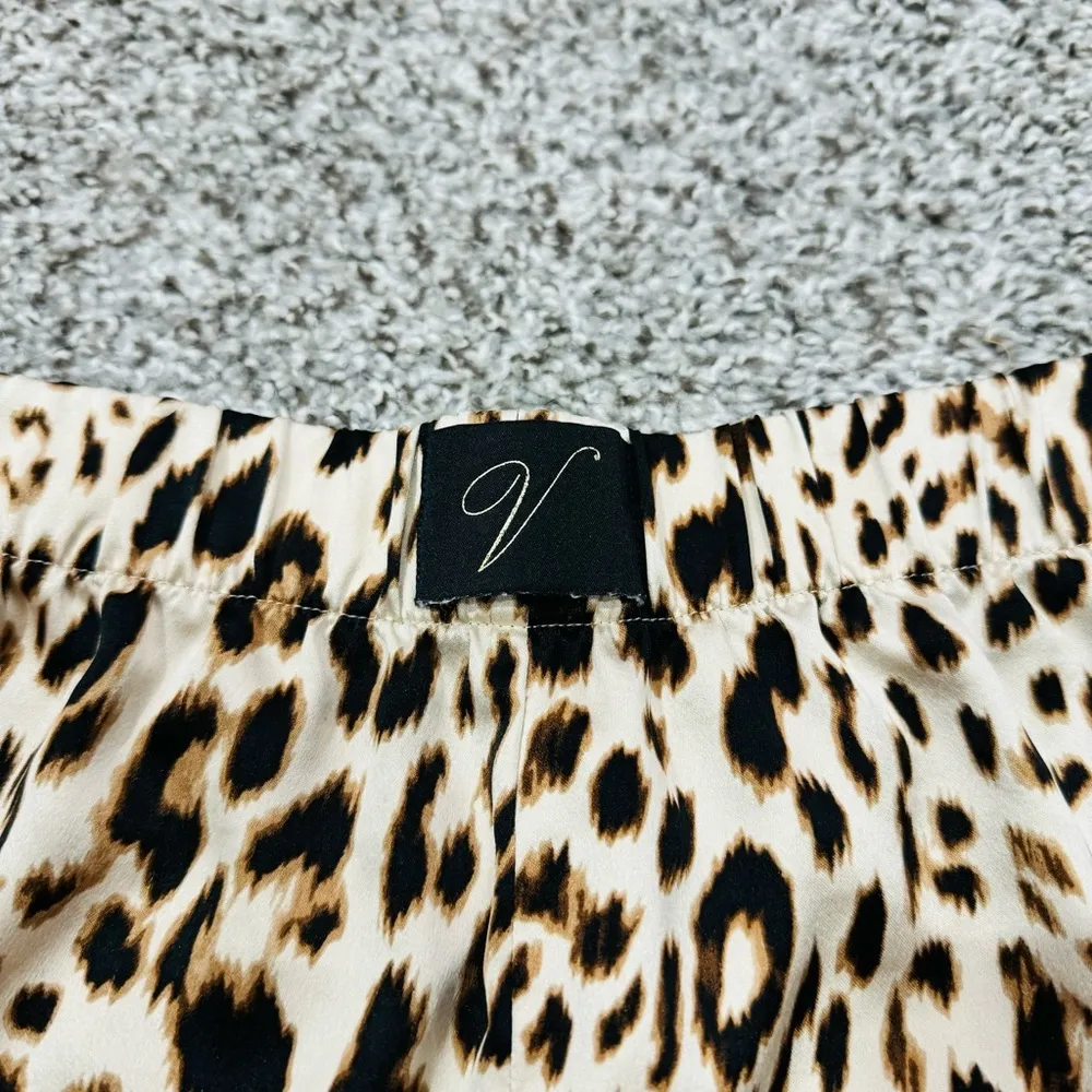 Victoria Secret Animal Print Silky PJ Pajama Short Women's Sz XS - Image 2