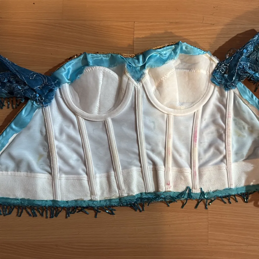 Handmade Princess Jasmine costume Blue Size XS - Image 7