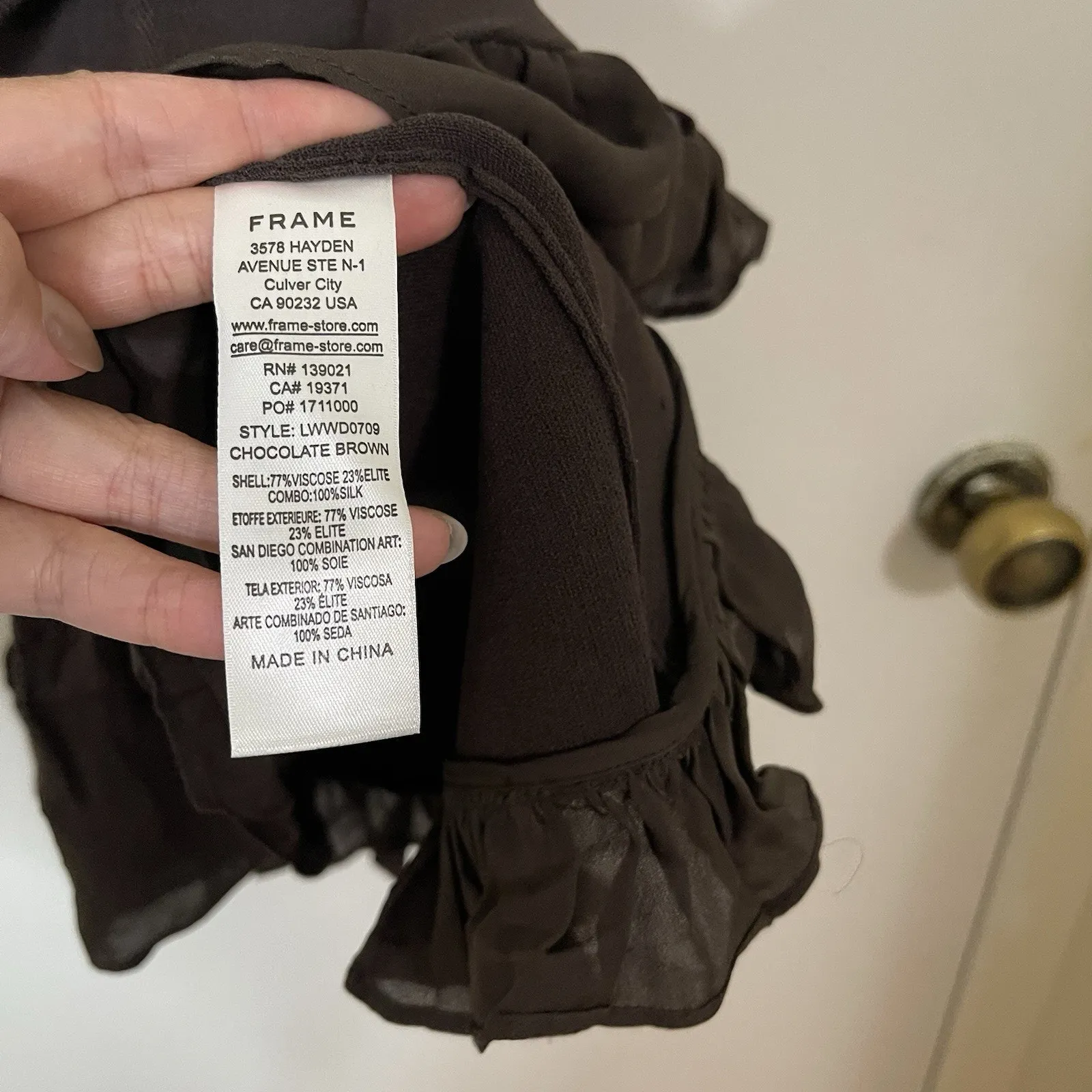 RARE! FRAME + Julia Sarr-Jamois one-shoulder open-back jersey mini dress XS - Image 11