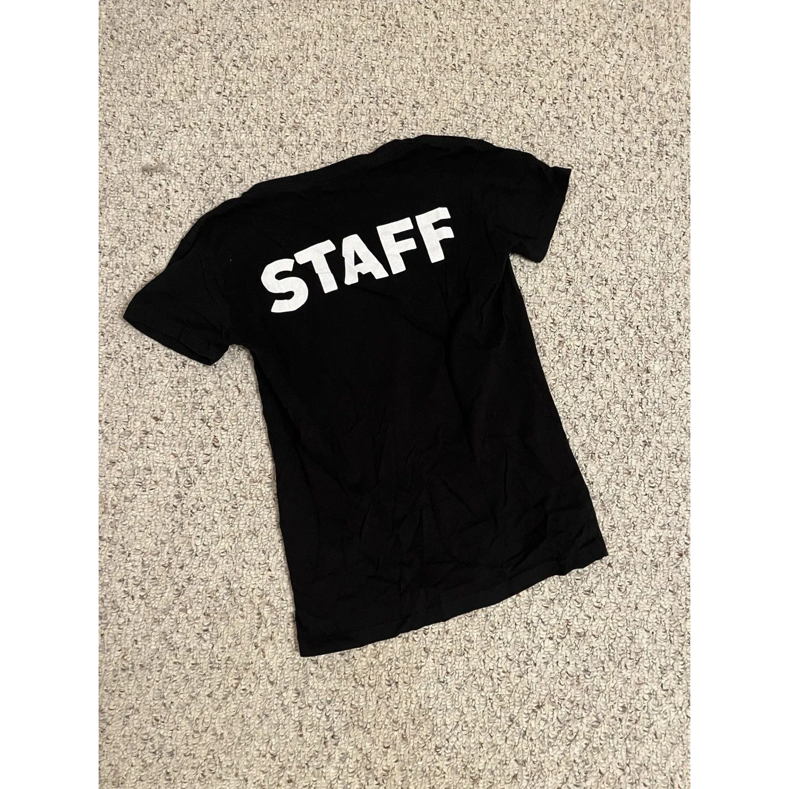 Fado Staff Black St Patrick’s Day 2020 V-neck XS Staff Shirt - Image 3