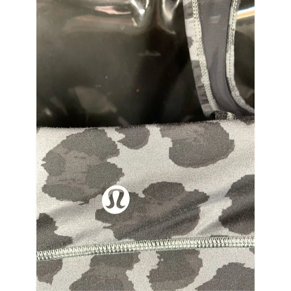 Box 5 -- Lululemon Leopard Stripe Fitted Tank Top Size 8 - Image 10