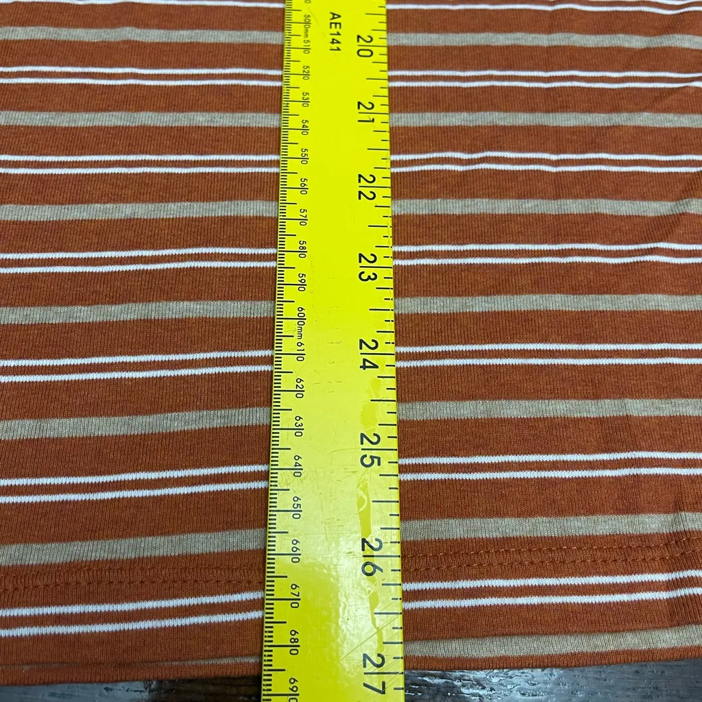 Pendleton Orange and White Striped Top - Image 7