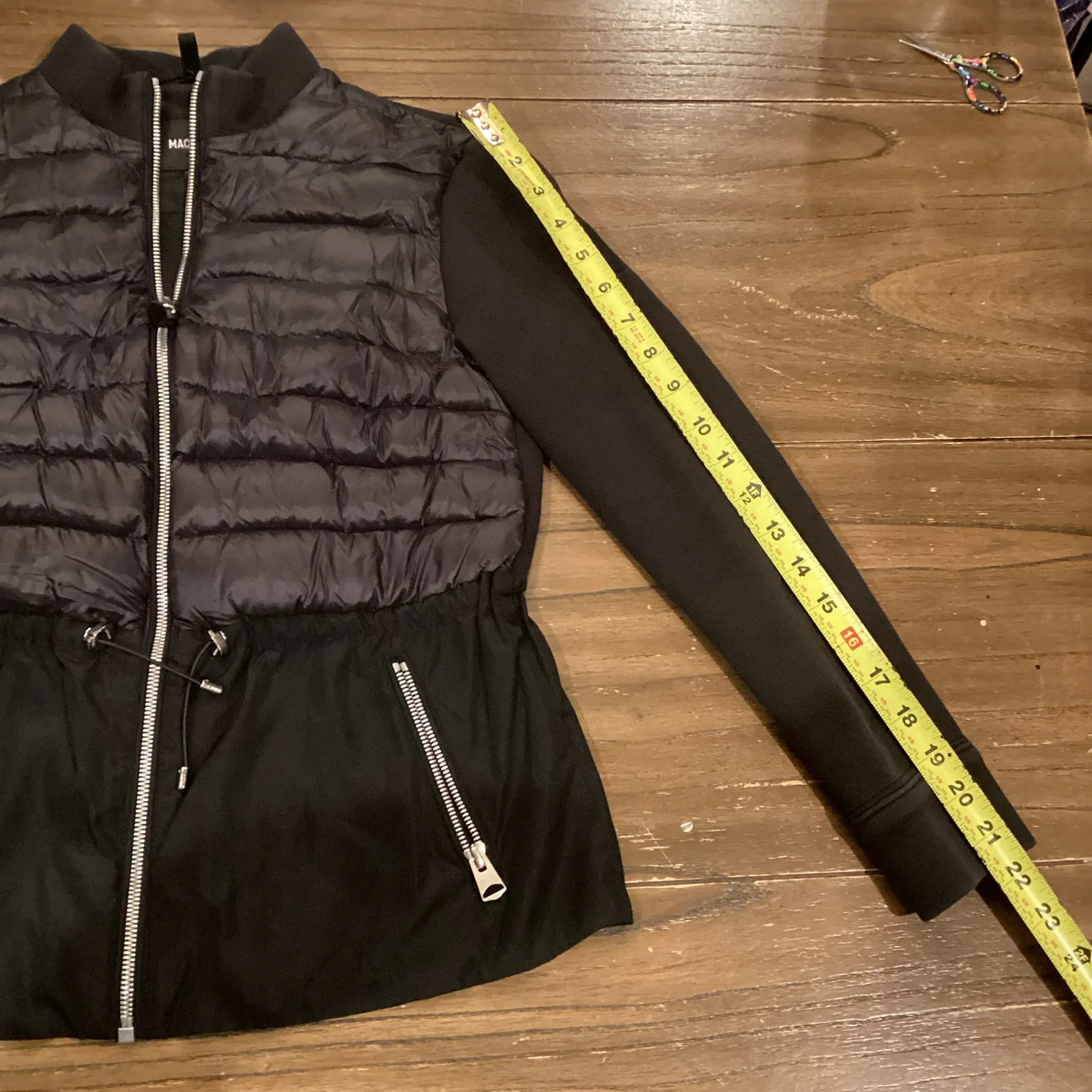 Revolve Mackage Joyce-Z puffer black Coat jacket xs - Image 5