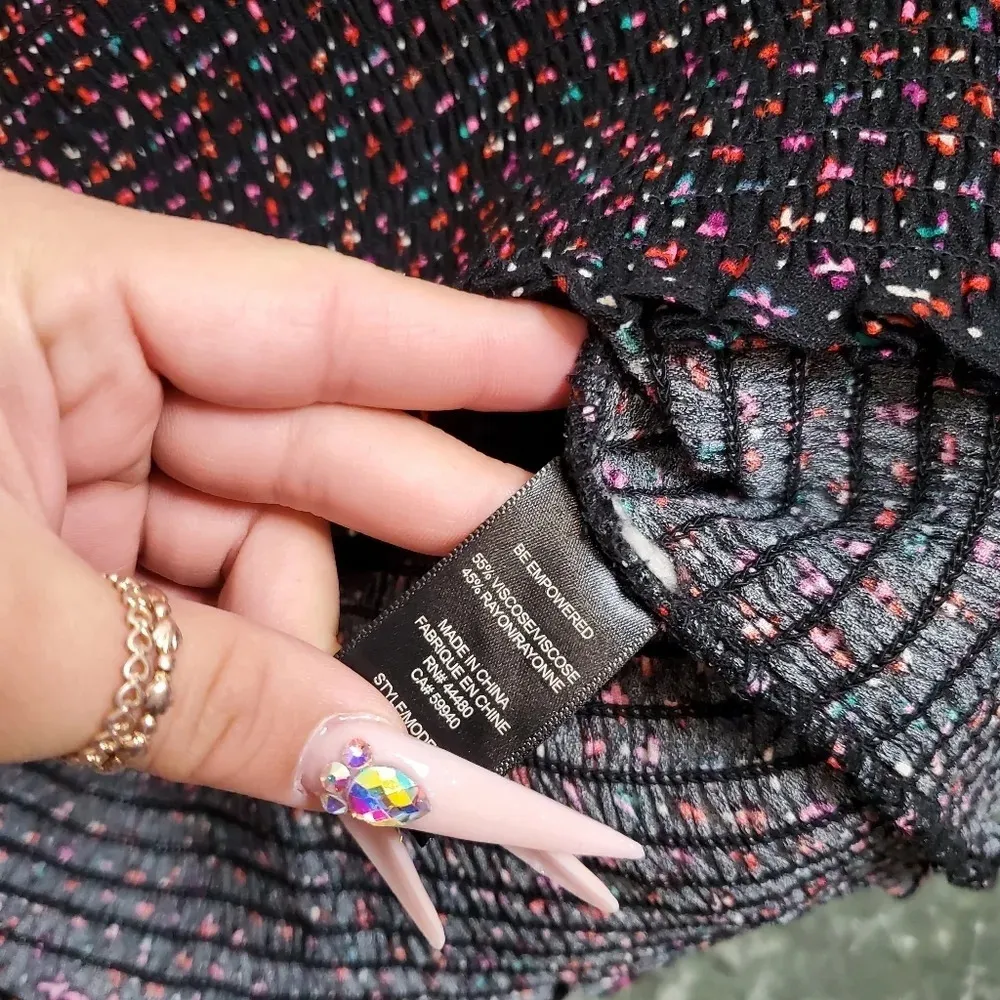 AFRM Owen Smocked Mini Dress Pink - Image 4